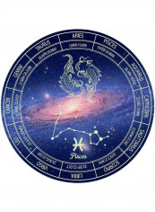 Decorative Astrology Glow Wall Sticker Multicolour 60x  90cm