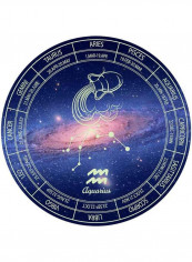 Decorative Astrology Glow Wall Sticker Multicolour 60x  90cm