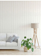 1-Piece Thickened Wood Grains Wallpaper White 60 x 90cm