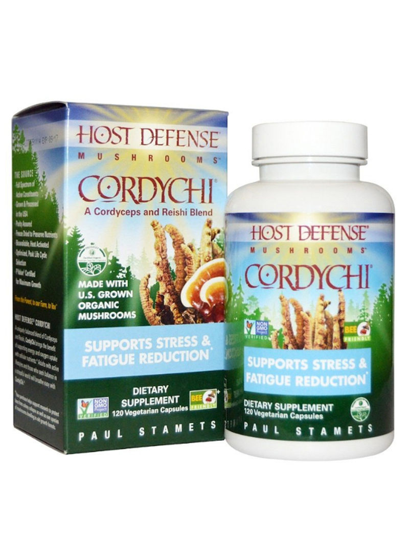 Host Defense Cordychii Supports Stress And Fatigue Reduction - 120 Capsules
