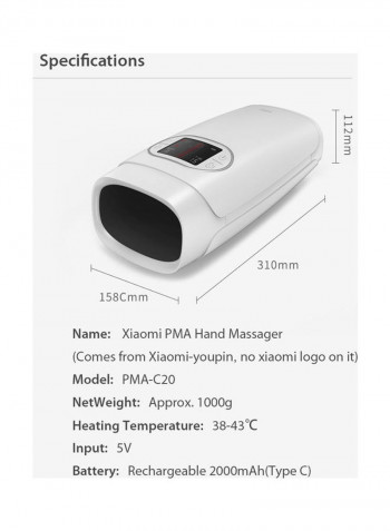 Smart Auto Timer Hand Massager