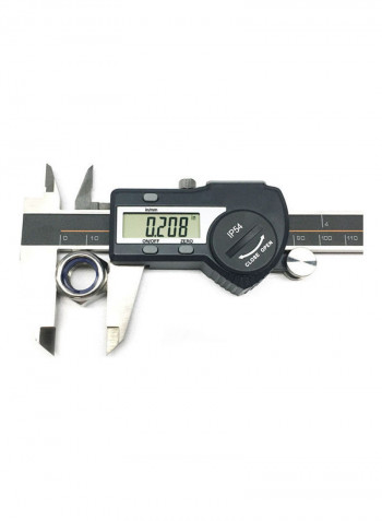 Waterproof Digital Vernier Calliper With LCD Display Multicolor 26cm