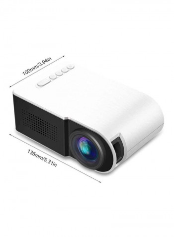 Mini Projector For Office And Home M230 White