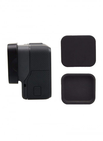 Protective Lens Cap Case Cover For Gopro Hero 5 Camera Black