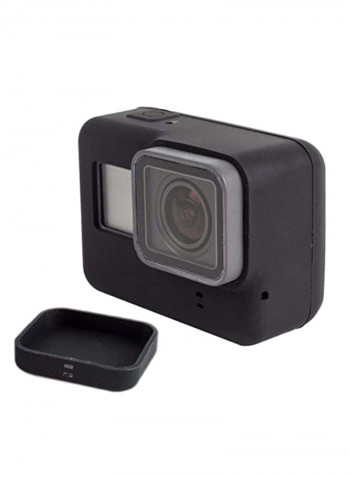 Protective Lens Cap Case Cover For Gopro Hero 5 Camera Black