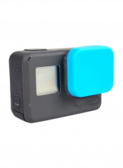 Protective Lens Cap For Gopro Hero 5 Camera 10 x 10cm Blue