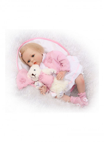 21in Reborn Baby Rebirth Doll Kids Gift Cloth Material Body 21inch