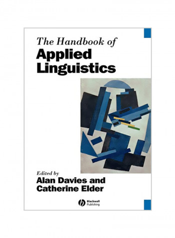 The Handbook Of Applied Linguistics Paperback