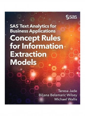 SAS Text Analytics For Business Applications Paperback English by Teresa Jade