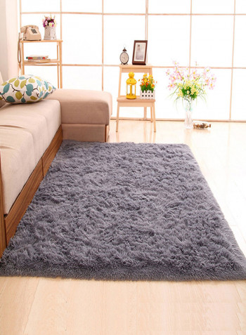 Fur Design Rectangle Rug Grey 140x200centimeter