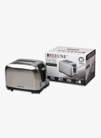 Portable Electric Toaster RE-5-041 Silver/Black