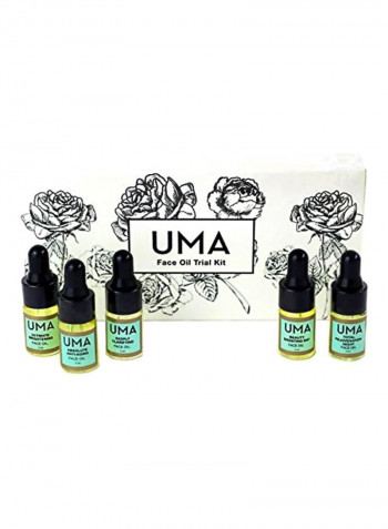 5-Piece Face Oil Trial Kit 3ml