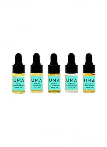 5-Piece Face Oil Trial Kit 3ml