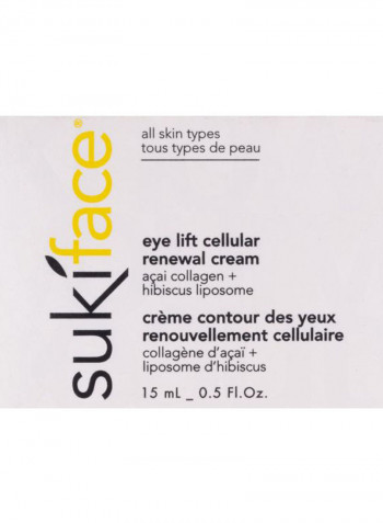 Eye Lift Renewal Cream White/Black 15ml