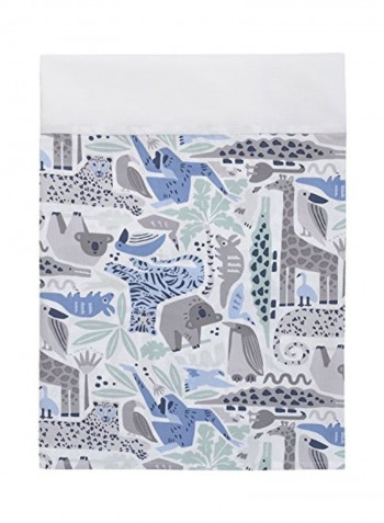 3-Piece Safari Skies Crib Bedding Set