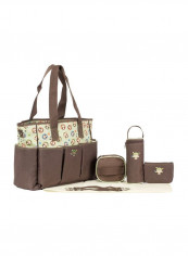 6-Piece Tote Diaper Bag