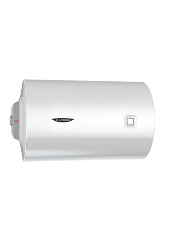 Horizontal Electric Water Heater 80L PRO-1R  PRO1 R White/Grey