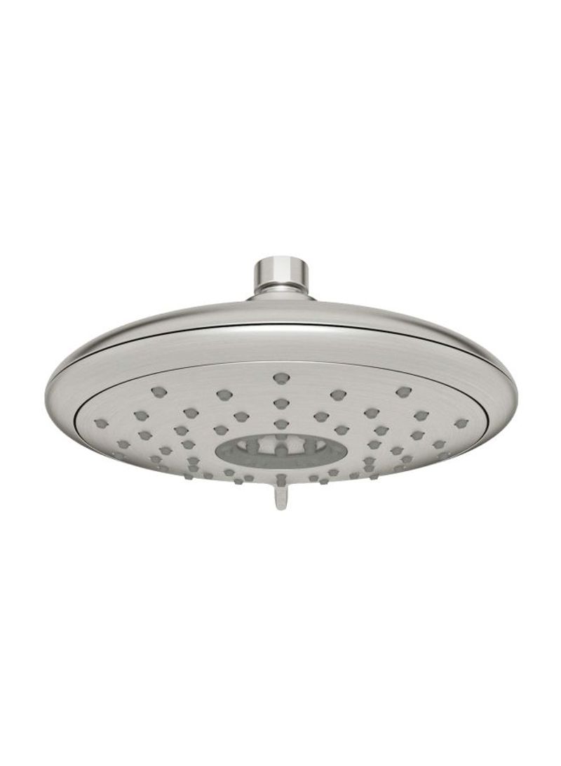 Spectra Plus Fixed 4-Function Shower Head Silver 7.2x7.2x3.2inch