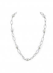925 Sterling Silver Chain Necklace With Pearl reviews 925 Sterling Silver Chain Necklace With Pearl