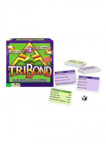 The Classic Game Of Threzeer Riddles! Board Games 1166