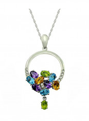 925 Sterling Silver Pendant Necklace With Topaz reviews 925 Sterling Silver Pendant Necklace With Topaz