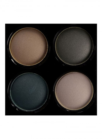 Les 4 Ombres Quadra Eye Shadow With Brush 324 Blurry Blue