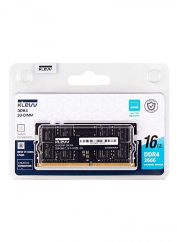 2-Piece Laptop Memory Module 32GB Black