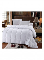 Microfiber Comforter White King