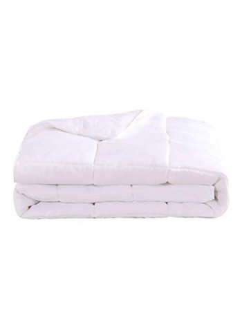 Microfiber Comforter White King