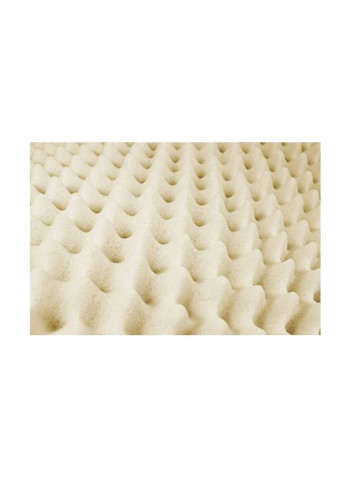 Convoluted Bed Pad Foam Beige 3inch