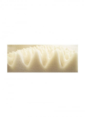 Convoluted Bed Pad Foam Beige 3inch
