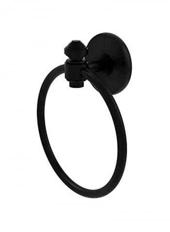 Southbeach Collection Towel Ring Black
