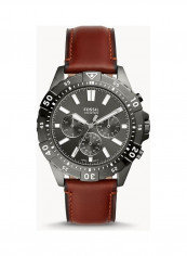 Men's Garrett Chronograph Leather Watch