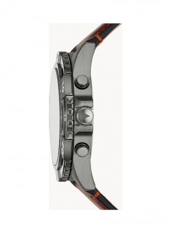 Men's Garrett Chronograph Leather Watch