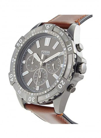Men's Garrett Chronograph Leather Watch
