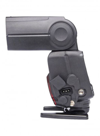 Wireless TTL Speedlite Flash For Canon Camera 2.6x3x8.3inch Black/Clear/Red