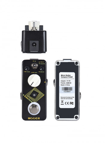 EchoVerb Digital Delay and Reverb Pedal