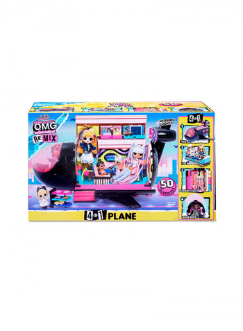 OMG Remix Plane 25.50x14.60x12.00inch