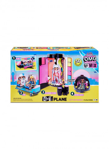 OMG Remix Plane 25.50x14.60x12.00inch