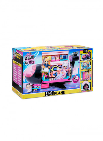 OMG Remix Plane 25.50x14.60x12.00inch