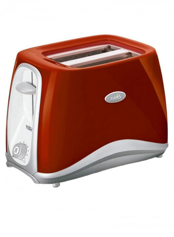 Pop Up 2 Slice Toaster 750W 00504BAUXXB079JBYQ3 Red/White