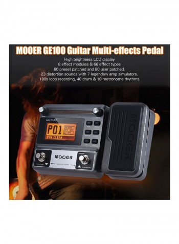 Guitar Multi Effects Processor Pedal with Loop Recording