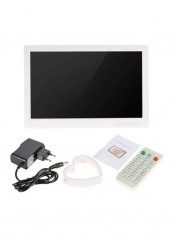 LED Digital Photo Picture Frame 32.5x2.5x21cm White