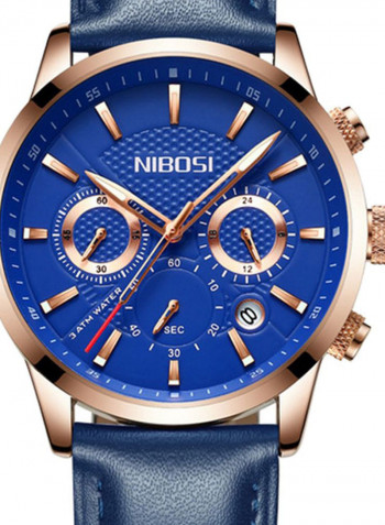 Men's Pointer Display Calendar Pin Buckle Quartz Watch NNSB03701145