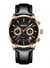 Men's Pointer Display Calendar Pin Buckle Quartz Watch NNSB03701147