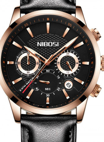 Men's Pointer Display Calendar Pin Buckle Quartz Watch NNSB03701147