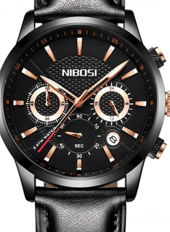 Men's Quartz Pointer Display Calendar Pin Buckle Watch NNSB03701143