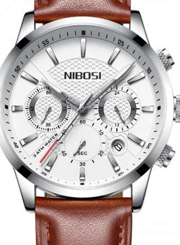 Men's Pointer Display Calendar Pin Buckle Quartz Watch NNSB03701144