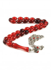 Amber Bakelite Prayer Beads