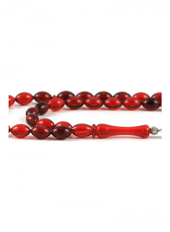 Amber Bakelite Prayer Beads